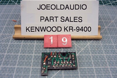 Kenwood KR-9400 Receiver Function Indicator LED Board P/N X13-2100-10 Tested