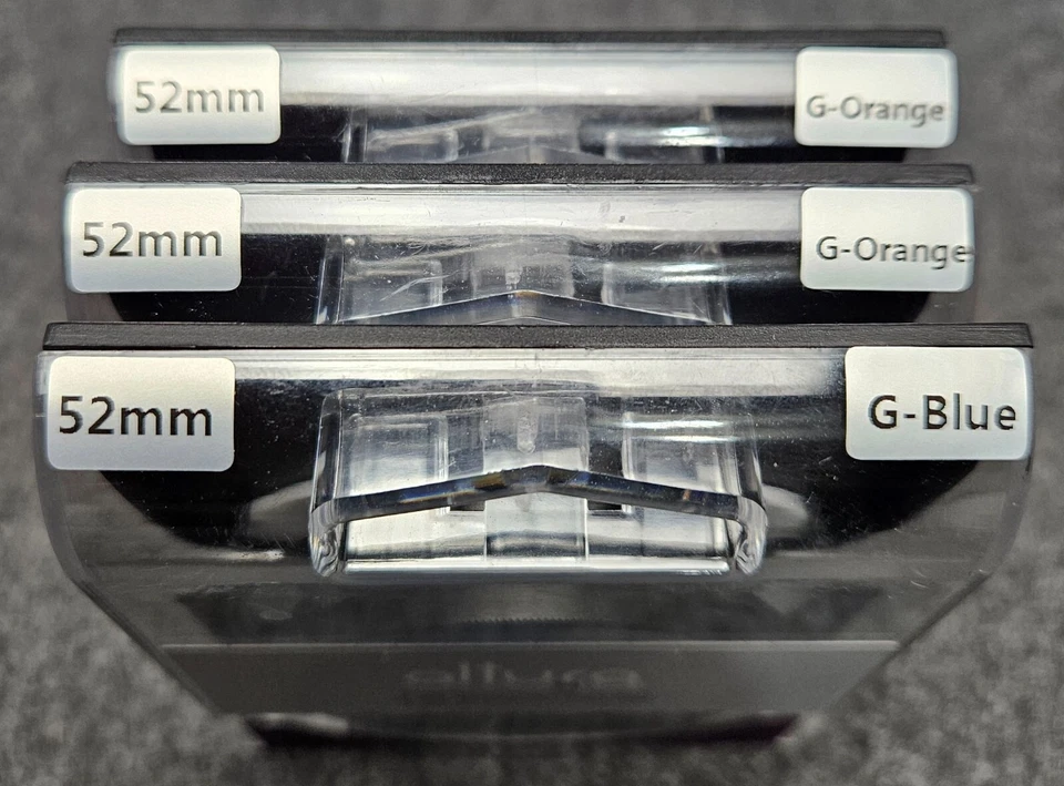 Set of 3 Altura Photo Professional Camera Filter 52mm - Gradual Orange and Blue - Image 4 of 4