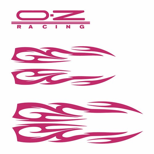 Automotive 5pc OZ Style Racing Decal Set Multiple color Made n USA - 第 21/56 張圖片