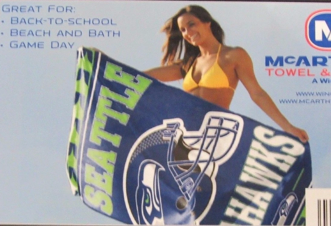 football Beach Towel Pick Your Team