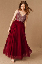 NWT BHLDN BORDEAUX AVERY DRESS- SIZE 2