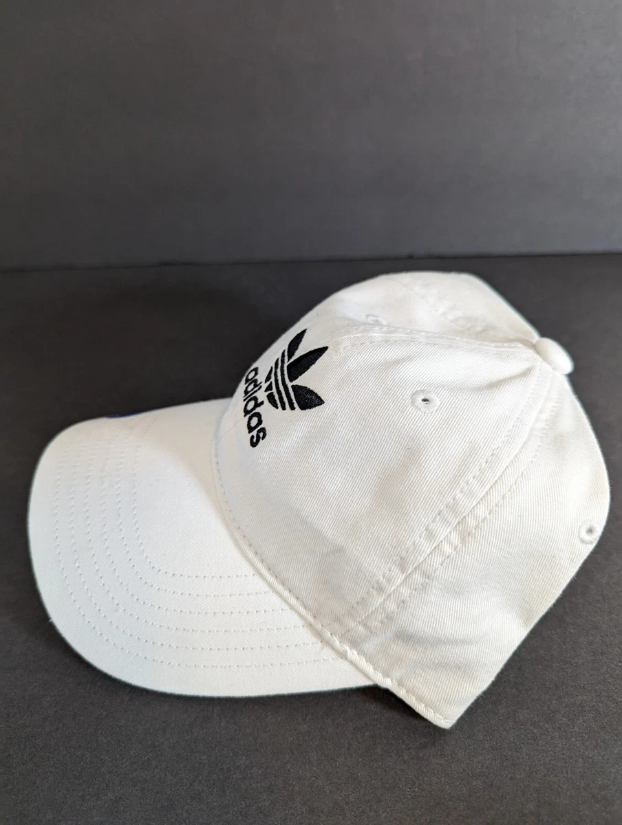 Adidas Originals Washed Relaxed Boys Caps Size OS Color White