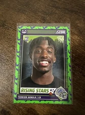 2024 Score-A-Treat Halloween Football Bats Rising Stars RC Terrion Arnold