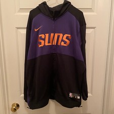 Vasilije Micic NBA Phoenix Suns Game Worn Nike Logo Warmup Jacket 2024-25