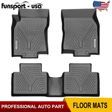 Floor Mats for 2014- 2020 Nissan Rogue All Weather Non-Slip TPE 3D Floor Liners