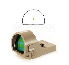 Viridian Technologies Rfx-35 FDE 3 MOA Reflex Optic Micro Green RMR Dot 981-0145