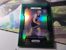 2023-24 Panini Prizm Basketball Aleksandar Vezenkov RC Green Prizm #281