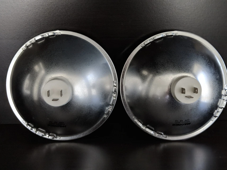 OE Front Halogen Headlight Bulb for AMC Javelin 1968-1974 High & Low Beam Set 2 - Imagem 2 de 4