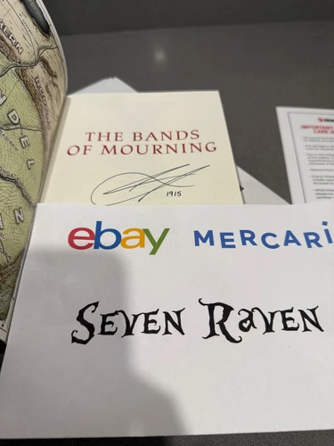 Brandon Sanderson Bands Of Mourning NUMBERED AND SIGNED LEATHERBOUND IN HAND