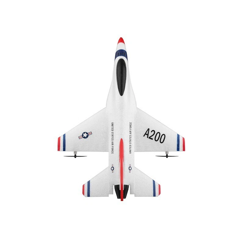 Park10 WLtoys A200 F-16B 2CH Rc Plane 2.4G RC Jet Fighter Wing Stunt RTF Gift - Image 4 of 4