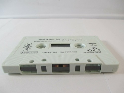 The Motels- All Four One (Cassette Tape) 1982 Capitol Records New Wave Alt Rock - Picture 7 of 8