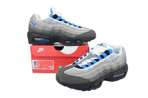 Nike Air Max 95 "Grey Blue" Herren 609048-104 Bequeme Schuhe