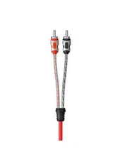 Cerwin Vega RV6 - RCA Cable 6 ft. 2-Channel Dual Twisted Molded End