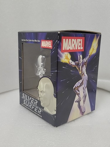 Diamond Select Marvel Alex Ross Silver Surfer Mini Head Bust #1105 of 2000 - Picture 2 of 5