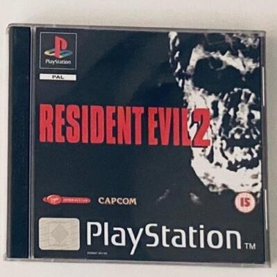 Resident Evil 2 - Sony PS1 PlayStation 1 Action Abenteuer Shooter Videospiel