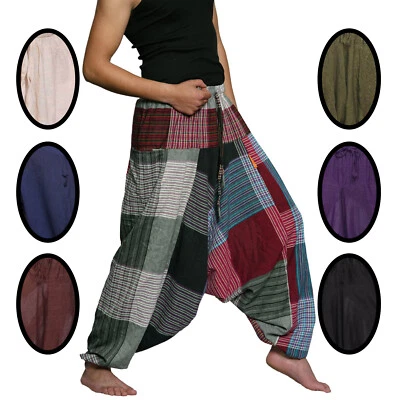 Haremshose Singharaja Freizeit Pumphose Aladinhose Pluderhose Yoga Goa - Bild 1 von 3