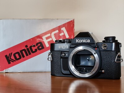 Konica FC-1 analoge Spiegelreflexkamera 35 mm mit Box   M762