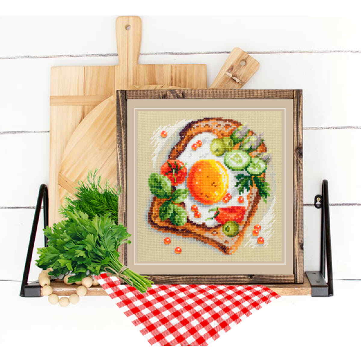 Magic Needle Kreuzstichset Burger - Zweigart Edition 19x22cm