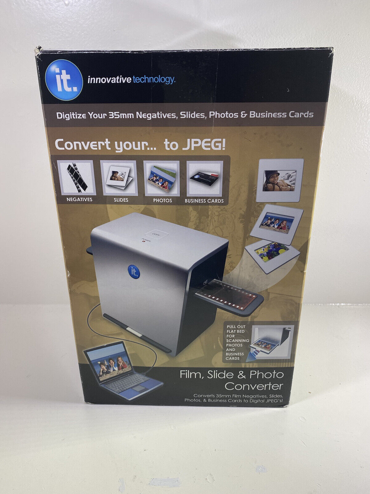 IT Innovative Technology Film, Slide & Photo Converter ITNS-500 Transfer 35mm