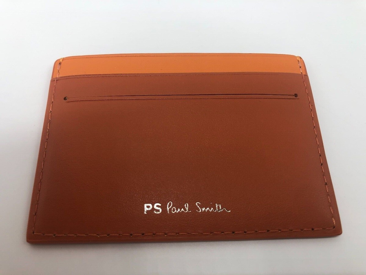 paul smith orange wallet