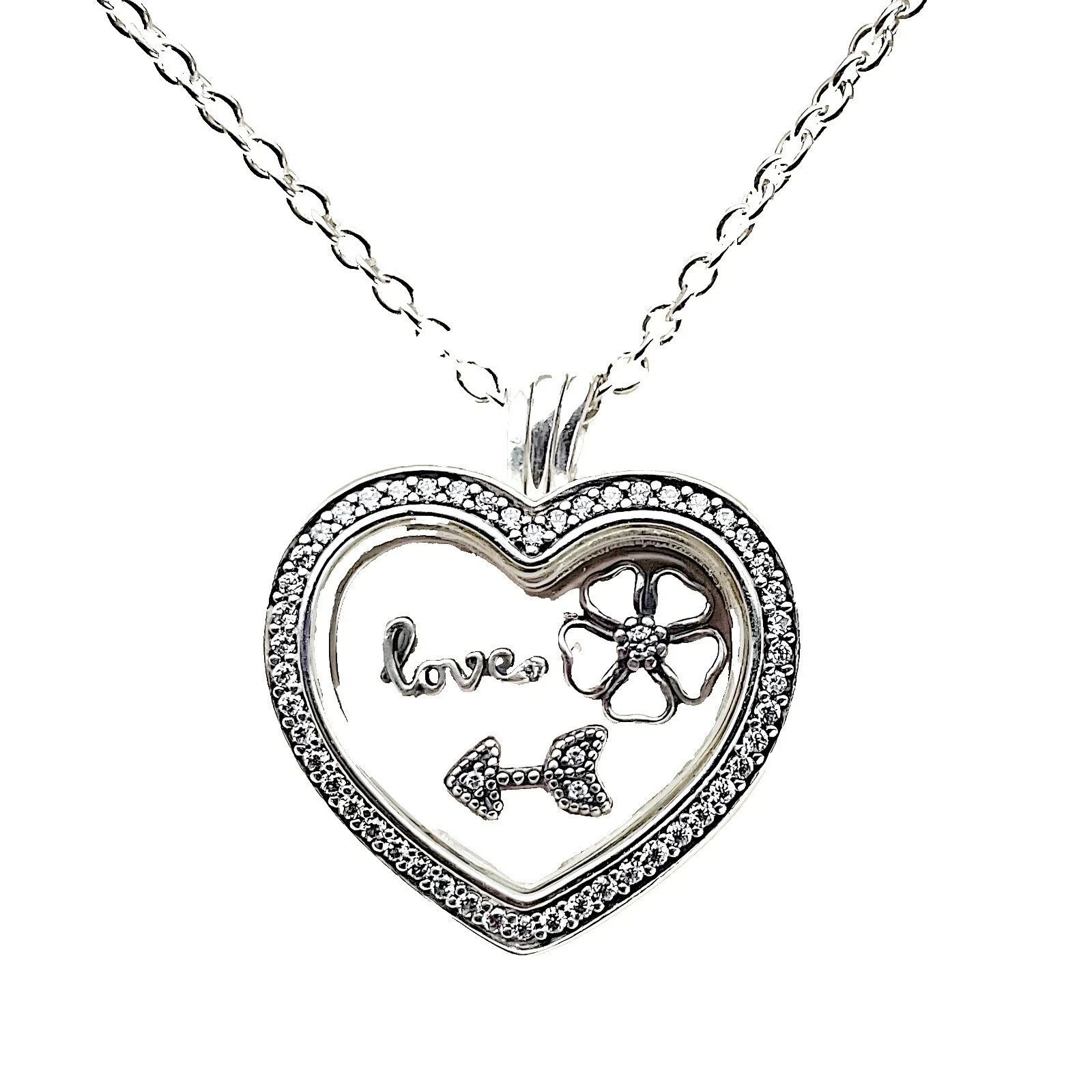 Medallones de moda de circonio cúbico PANDORA