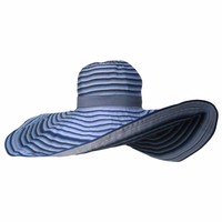Multi Tone Wide Brim Floppy Hat Multi Tone Wide Brim Floppy Hat