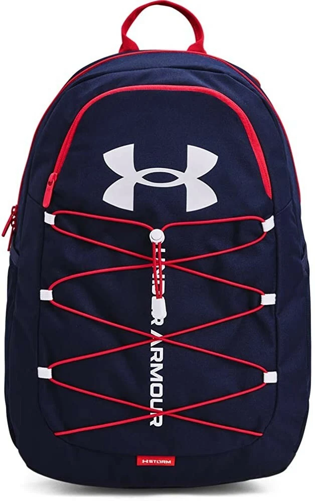 RED UNDER ARMOUR Unisex Hustle Sport Backpack