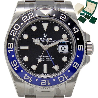 Rolex New GMT-Master II 40mm 126710 BATMAN ROLEX WARRANTY AUG.2023 #RL574.1