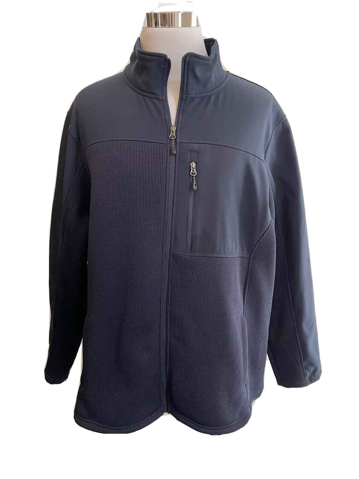 Swiss Tech Full Zip Softshell Fleece 