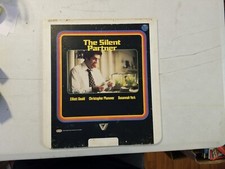 The Silent Partner - CED SelectaVision Videodisc, 1978 Thriller, Elliott Gould