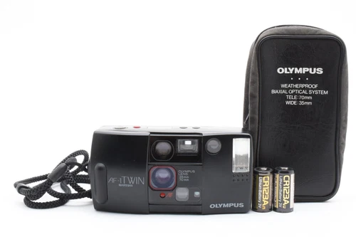 [MINT] OLYMPUS AF-1 TWIN QD Point & Shoot 35mm Film Camera from JAPAN (#1070)