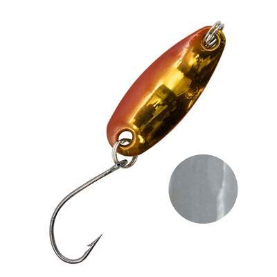 Troutlook Forellen Spoon Bumblebee UV Forellenblinker Forellen Kunstköder 2,5g