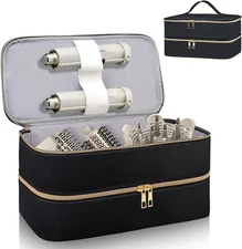 "Shark Flexstyle Travel Case, Double Layer PU Leather Organizer Bag "