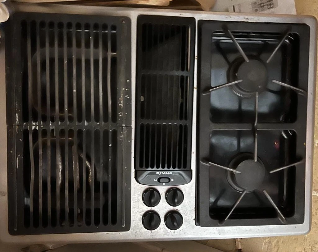 Jenn air top natural gas grill