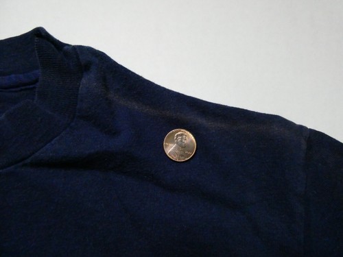 Vintage 'America My Ship My Country' Single Stitch Blue T-Shirt, Size Small (S) - Picture 9 of 21