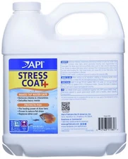 API STRESS COAT 64 Ounce Aquarium Water Conditioner with Aloe Vera Extract