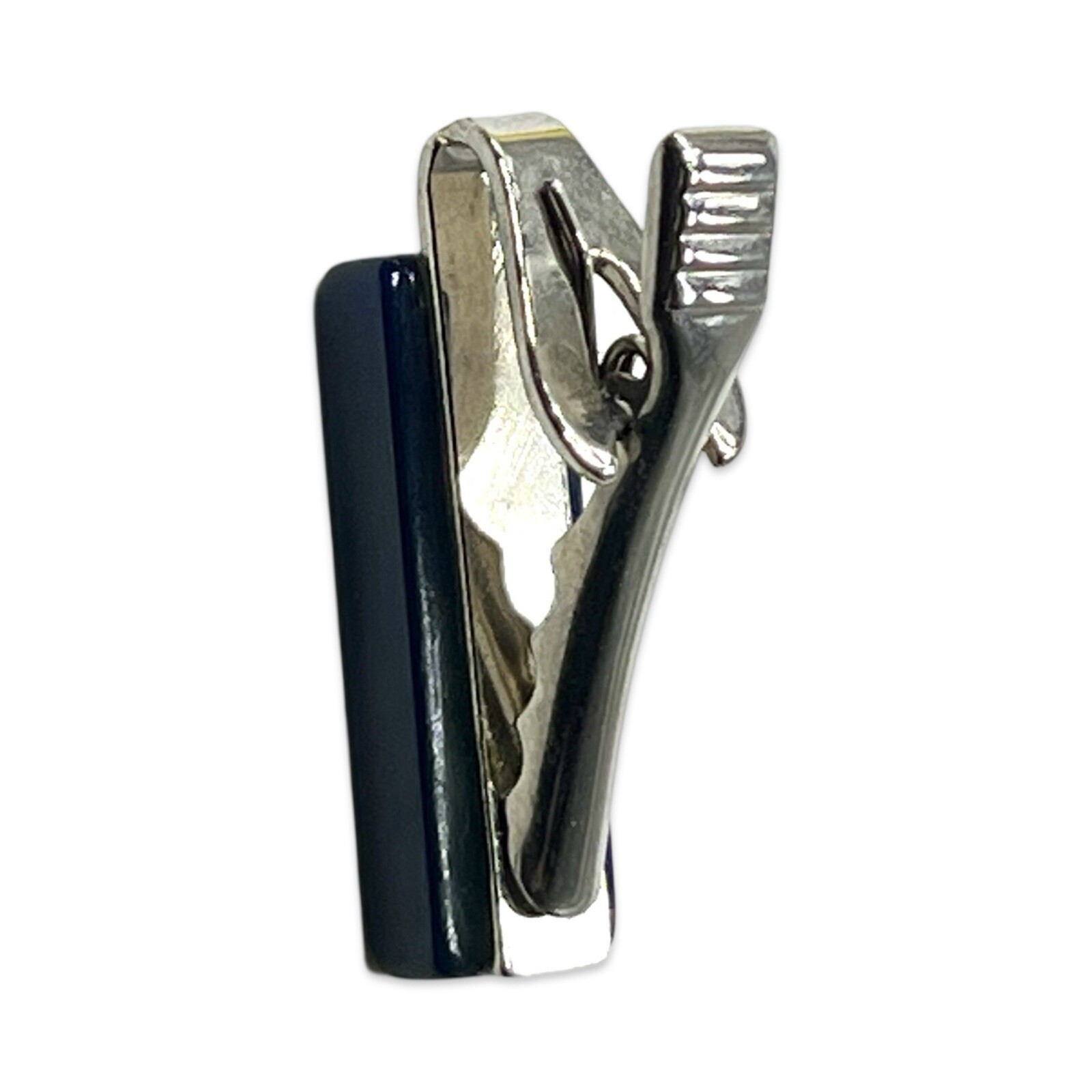 Vintage/Antique Silvertone Rectangular Blue Stone… - image 16