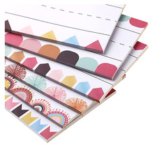 300 Sheets Colored Sentence Strips for Teacher 3 x 24 Inches Ruled Adhesive Word