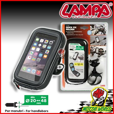 Handyhalter Lenkerbefestigung Quick Fix Holder Motorrad Fahrrad - C90423