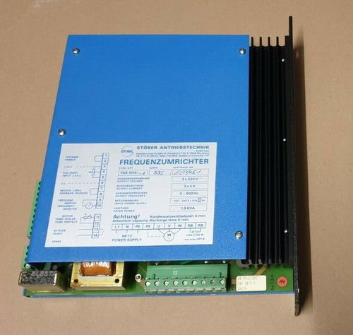 STÖBER Frequenzumrichter FAS1015 FAS1015/-1 1,5KVA - Bild 3 von 6