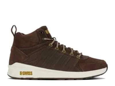 K-Swiss VISTA TRAINER MID Herren Braun Schuhe Sneaker Turnschuhe (07145-229-M)