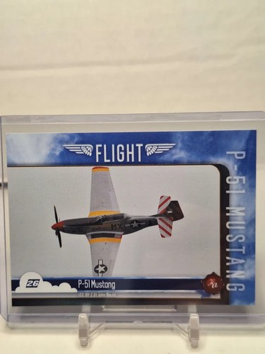 2023 P-51 Mustang Historic Autographs Flight Foil 18/49 🔥🔥