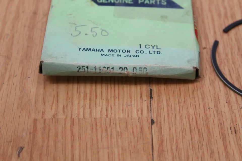 ANILLOS DE PISTÓN YAMAHA AT1 CT1 ATMX .50 O/S (251) Foto 2 de 4