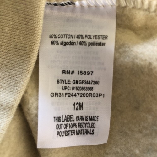 Sudadera polar Garanimals bebé niña talla 12 m manchas de guepardo estampado animal - Imagen 5 de 6