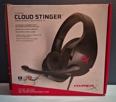 HyperX Gaming Headset Cloud Stinger HX-HSCS-BK/NA-A Black PS4 compatible Overear