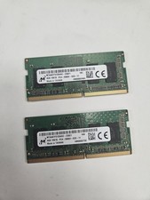 Micron 8GB 2x4GB PC4-2666V DDR4 SODIMM Laptop RAM Matching Pair