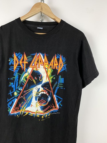1987 Vintage Def Leppard Hysteria Band T-Shirt Size M? - Picture 2 of 11