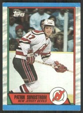 1989-90 Topps #56 Patrik Sundstrom New Jersey Devils 46960
