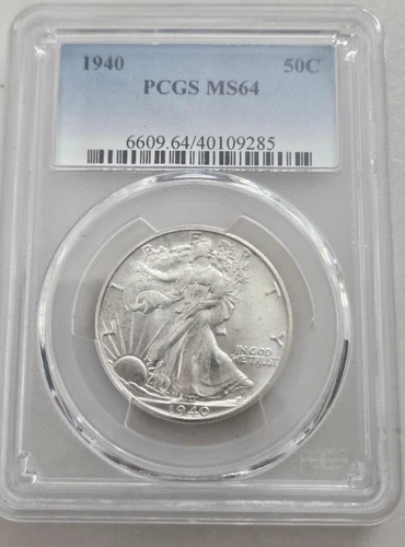 1940 PCGS MS 64 Walking Liberty Half Dollar