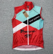 WYN Republic Cycling Gilet Mens Medium Team Barnes Premium Full Zip Riding NEW